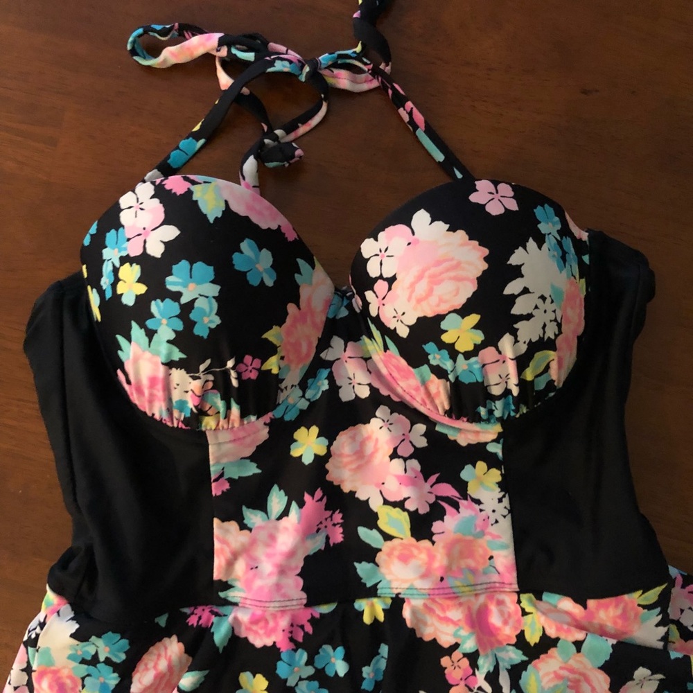 Peplum One piece Swimsuit